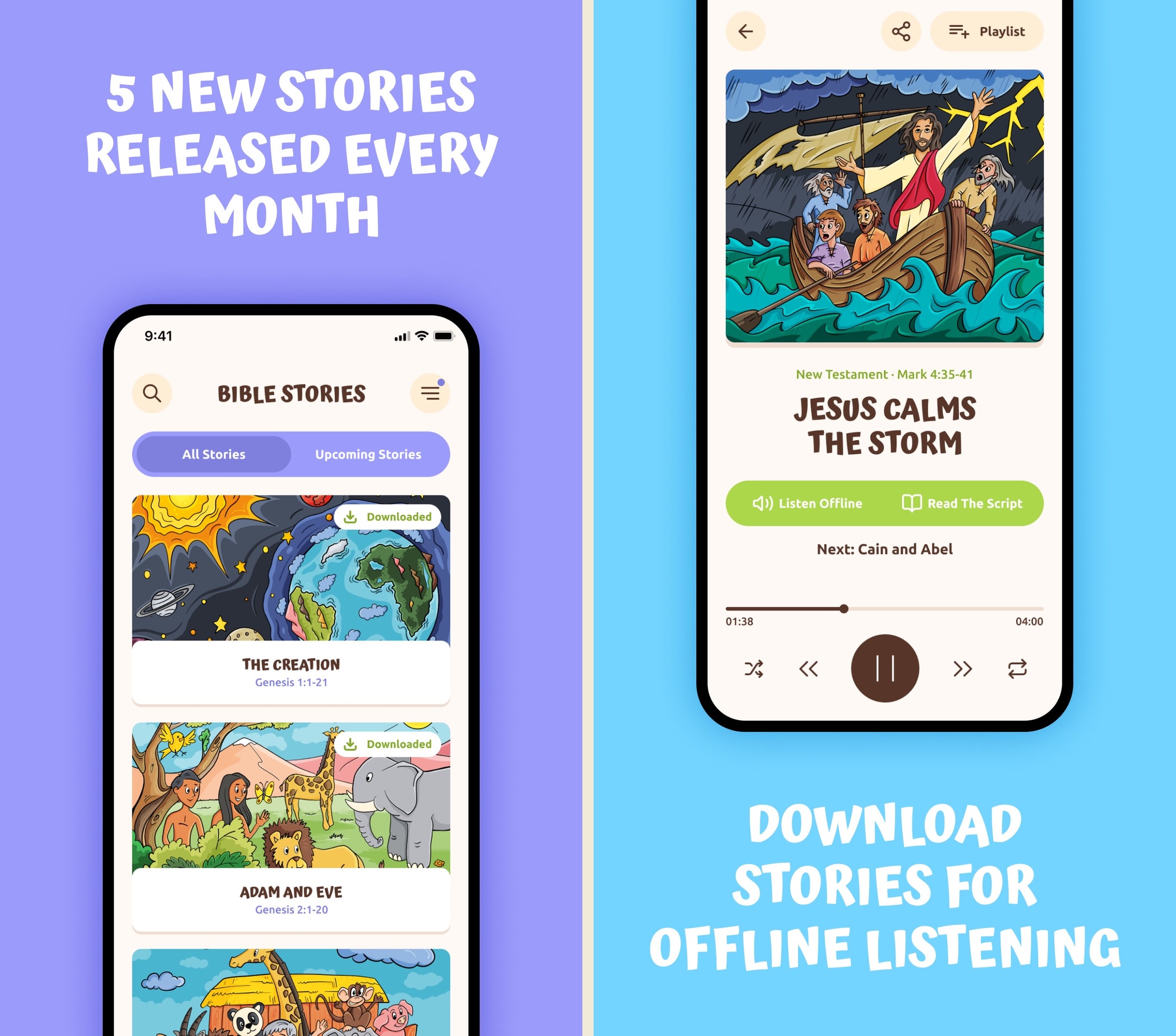 Bible Stories For Kids! product screenshot